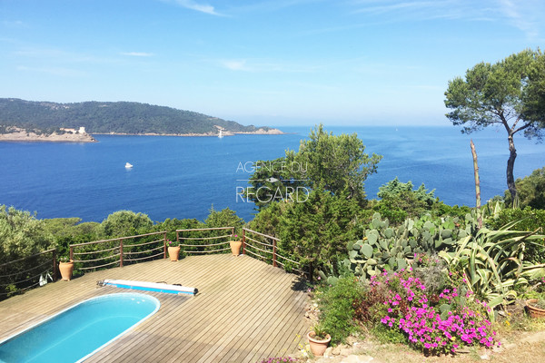 Villa with sea view in Levant island, Hyères islands