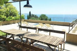 Villa with sea view in Carqueiranne