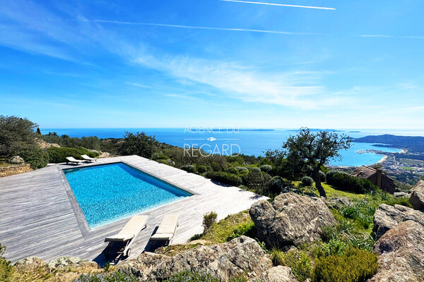 Property with panoramic sea view in Le Lavandou