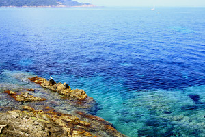 Waterfront villa in Levant island , Hyres islands