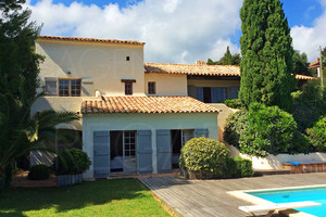 house with sea view in Rayol Canadel